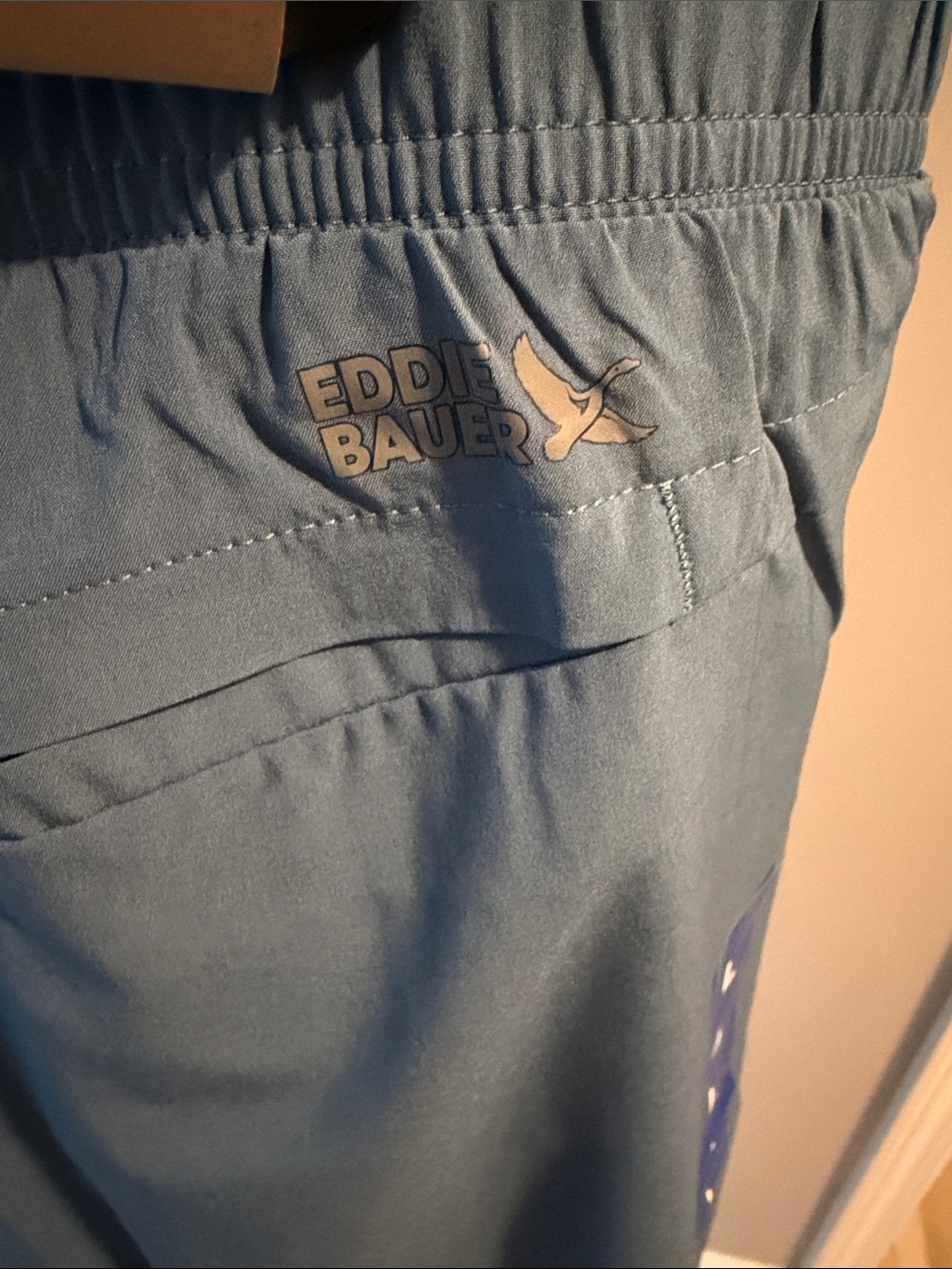 Eddie Bauer Light Blue woman’s Stretch Joggers - Picture 4 of 4